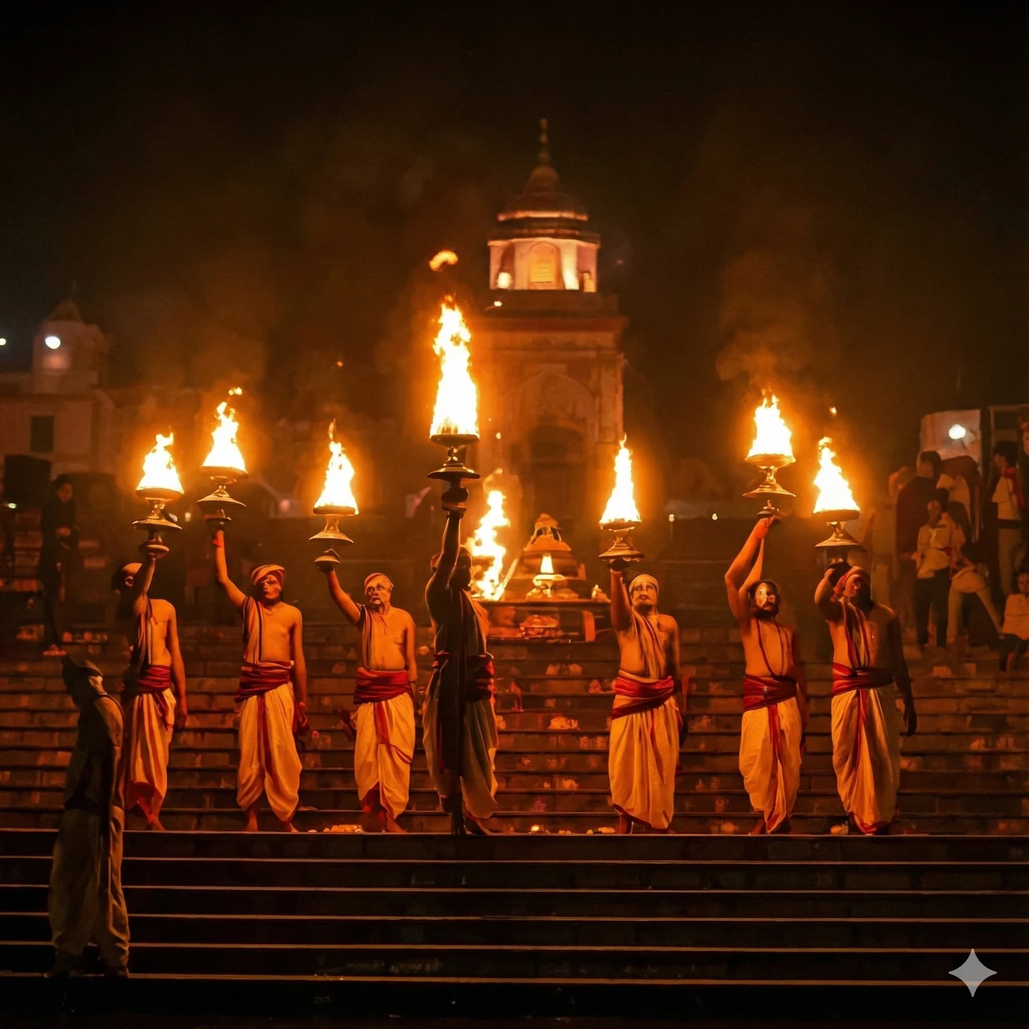 Ganga Aarti at Dashashwamedh Ghat